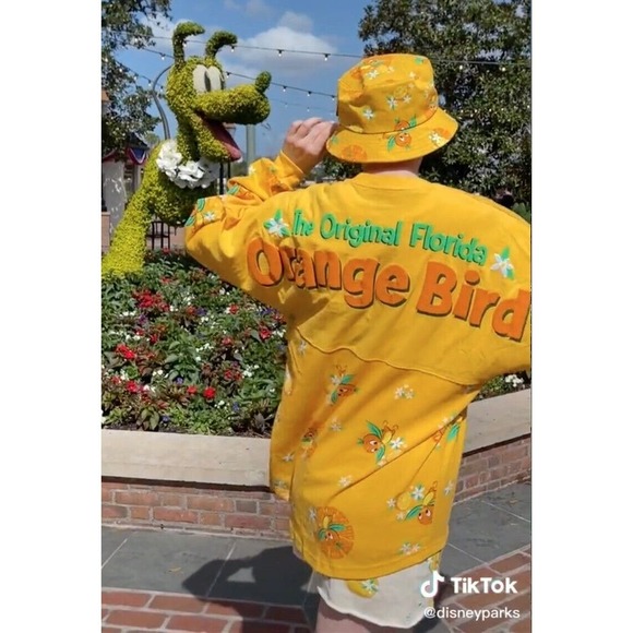 Disney Spirit Jersey The Original Florida Orange Bird Size M - Picture 1 of 10